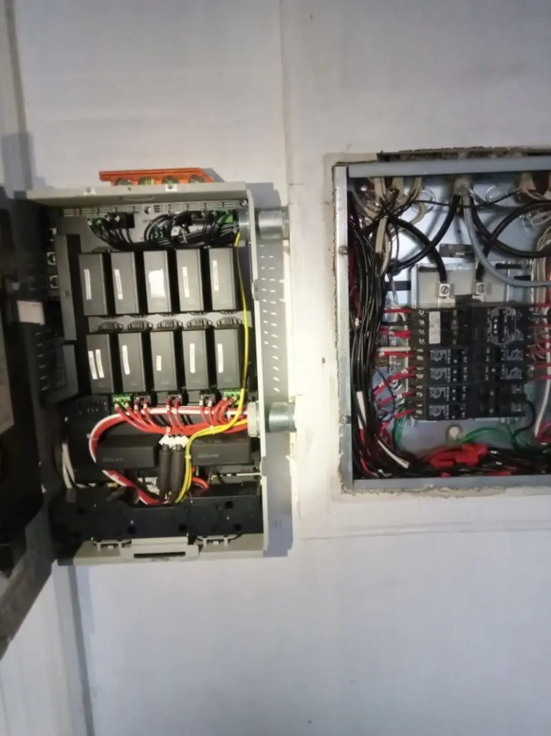 Electrical panel upgrade completed for Electrical Troubleshooting in Lyndon